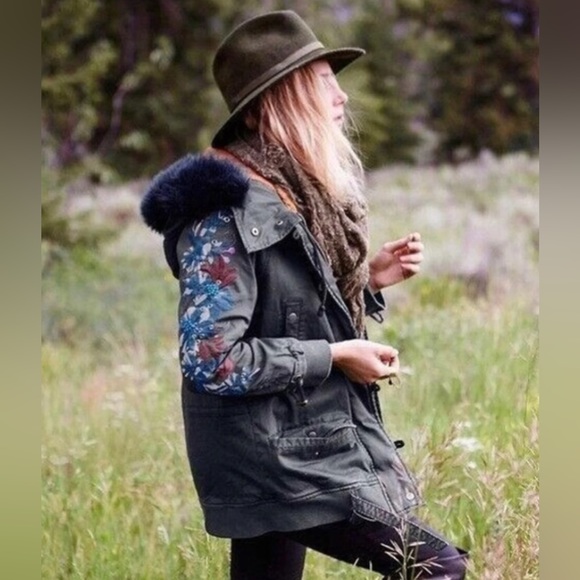 Free People Follow Me Close Utility Coat - Picture 3 of 11